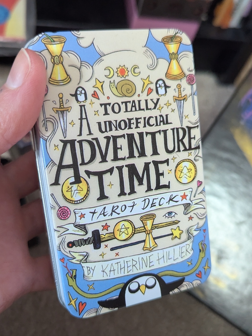 Adventure Time Tarot Deck & Tin